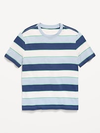 Image number 1 showing, Short-Sleeve Striped T-Shirt for Boys