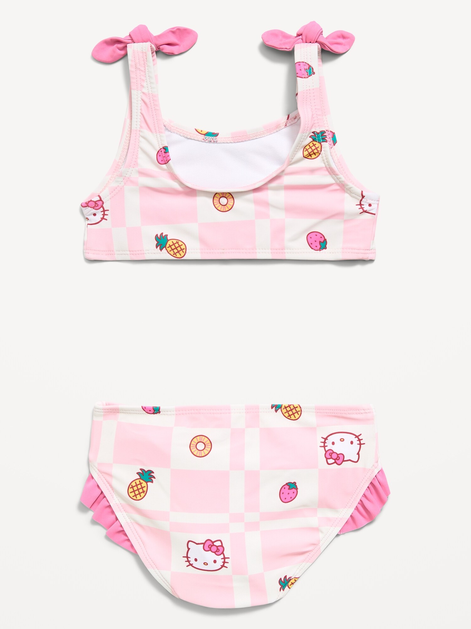 Комплект бикини Hello Kitty® для детей, танкини — Old Navy, цвет: Розовый — фото 2