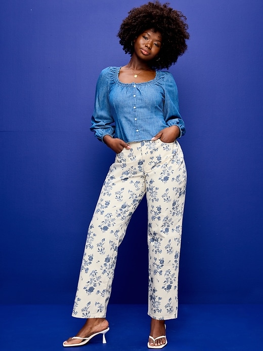 Image number 5 showing, Curvy High-Waisted OG Loose Jeans
