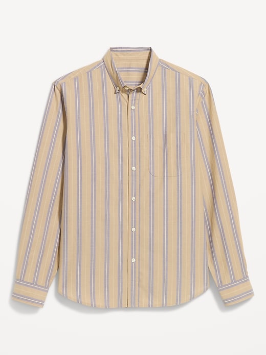 Image number 4 showing, Classic Fit Everyday Striped Poplin Shirt