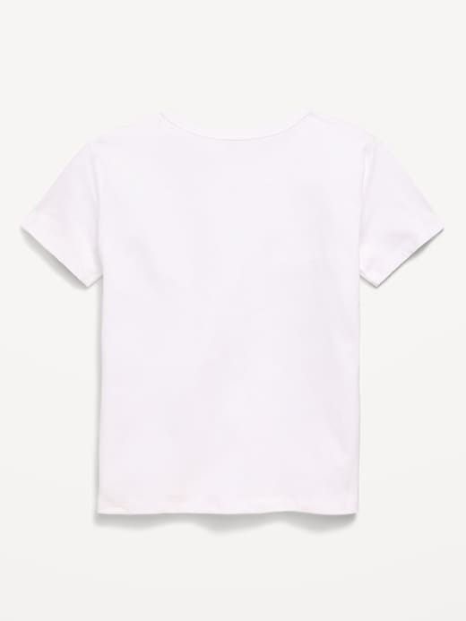 Image number 2 showing, Softest Short-Sleeve Pocket T-Shirt for Girls