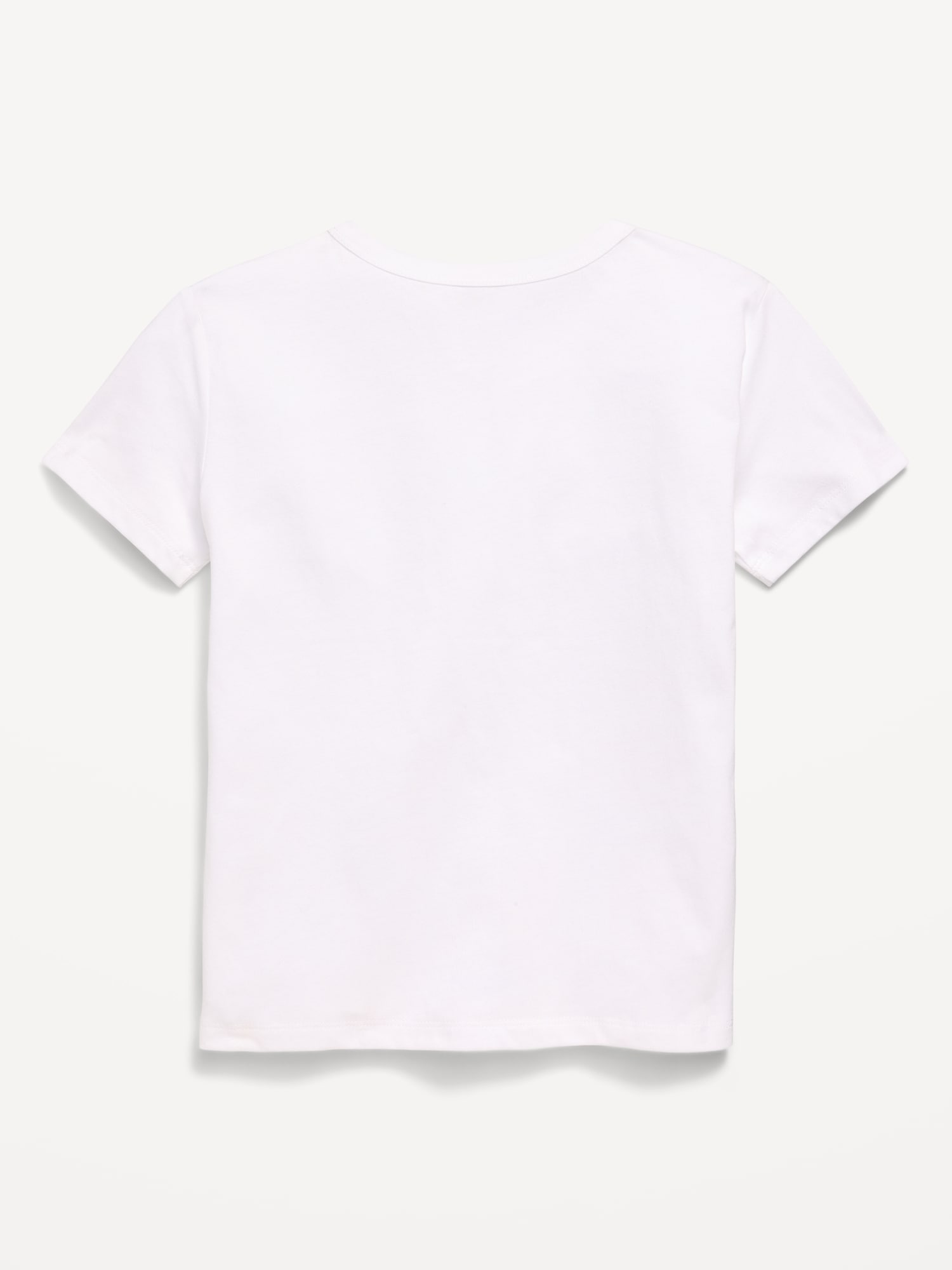 Softest Short-Sleeve Pocket T-Shirt for Girls