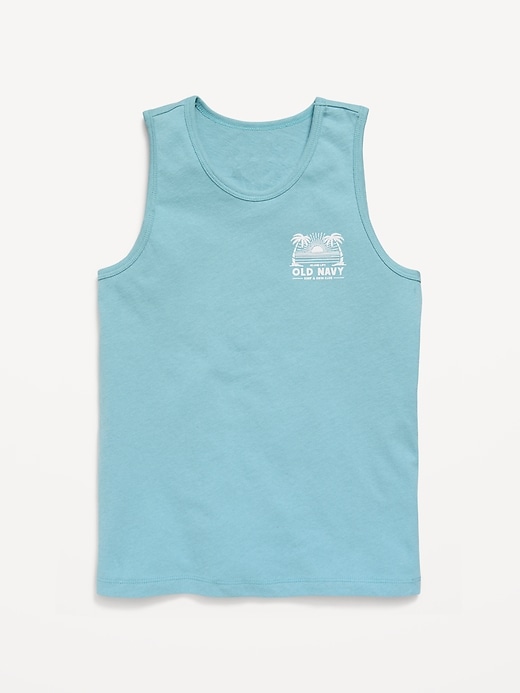 Image number 1 showing, Logo-Graphic Tank Top for Boys