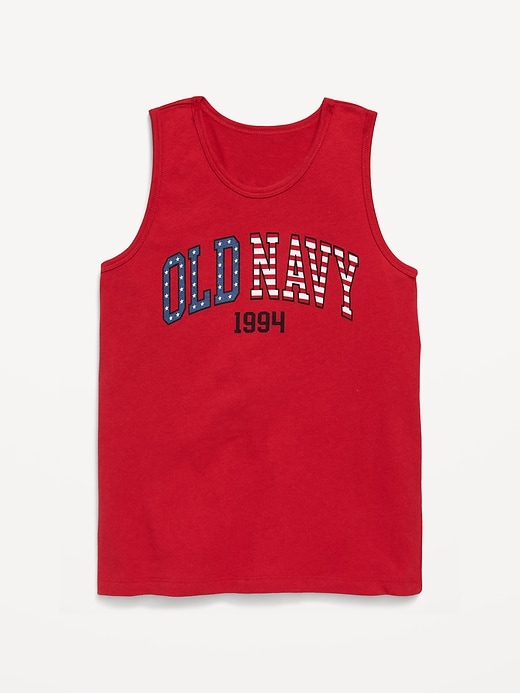 Image number 1 showing, Logo-Graphic Tank Top for Boys