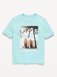 Image number 1 showing, Short-Sleeve Logo-Graphic T-Shirt for Boys