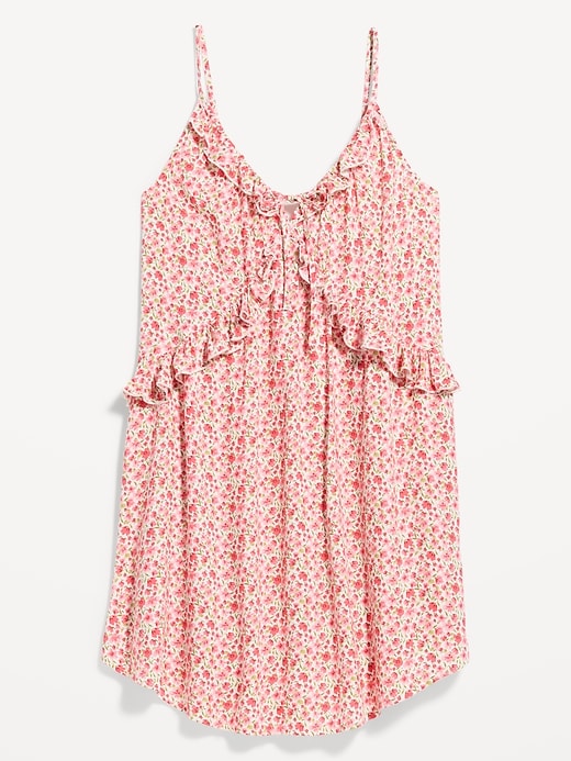 Image number 5 showing, Ruffle-Trim Asymmetrical Mini Dress