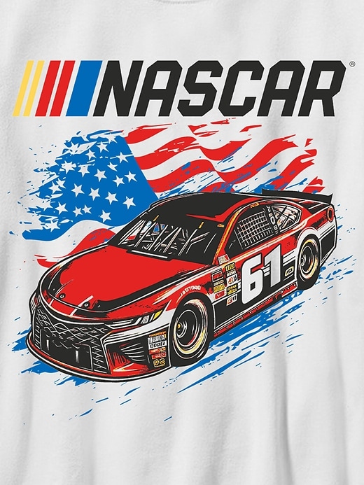 Image number 2 showing, Nascar Flag Racer Graphic T-Shirt for Boys