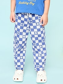 Image number 2 showing, Pull-On Barrel-Leg Pants for Toddler Boys