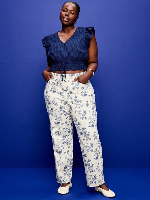 Image number 7 showing, Curvy High-Waisted OG Loose Jeans