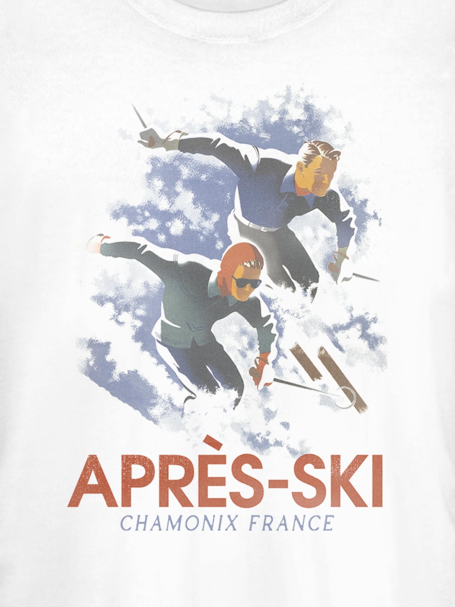 Женская футболка Old Navy Vintage Apres Short Sleeve Graphic, цвет: Белый — фото 2