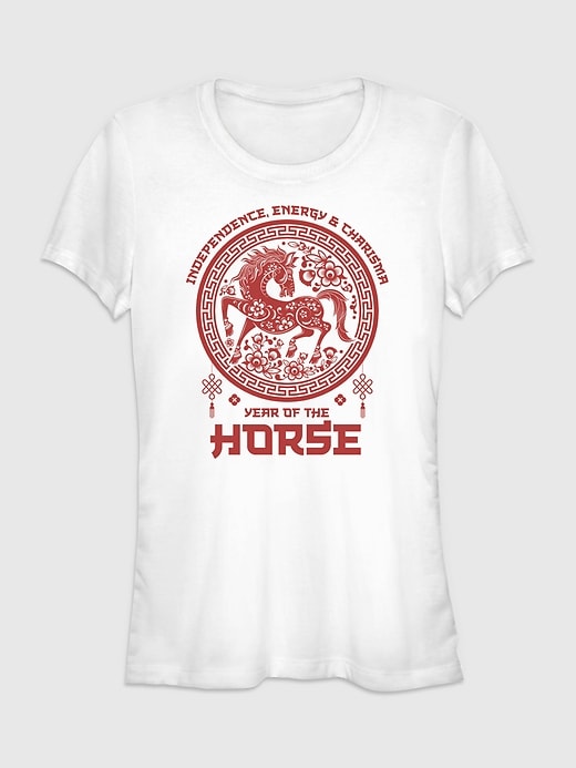 Image number 1 showing, Year of the Horse  Short Sleeve Graphic T-Shirt