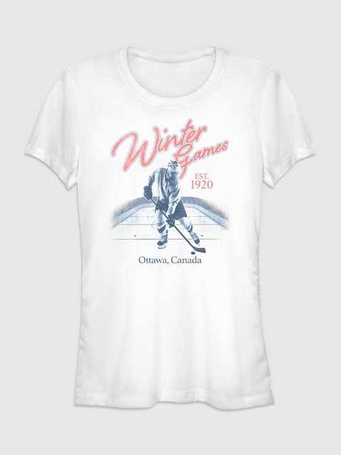 Hockey Short Sleeve Graphic T-Shirt