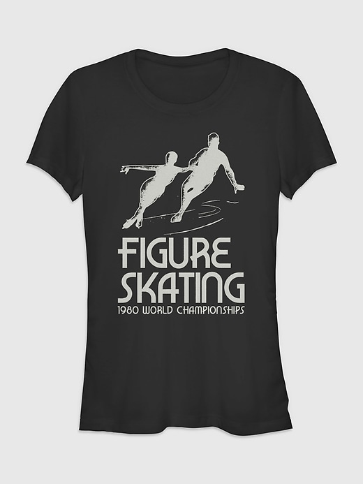 Image number 1 showing, Figure Skating  Short Sleeve Graphic T-Shirt
