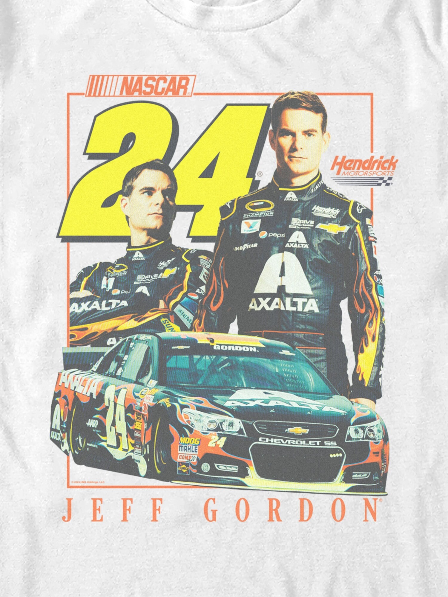 Мужская футболка Old Navy Jeff Gordon Hendrick Motorsports Graphic, цвет: Белый — фото 2
