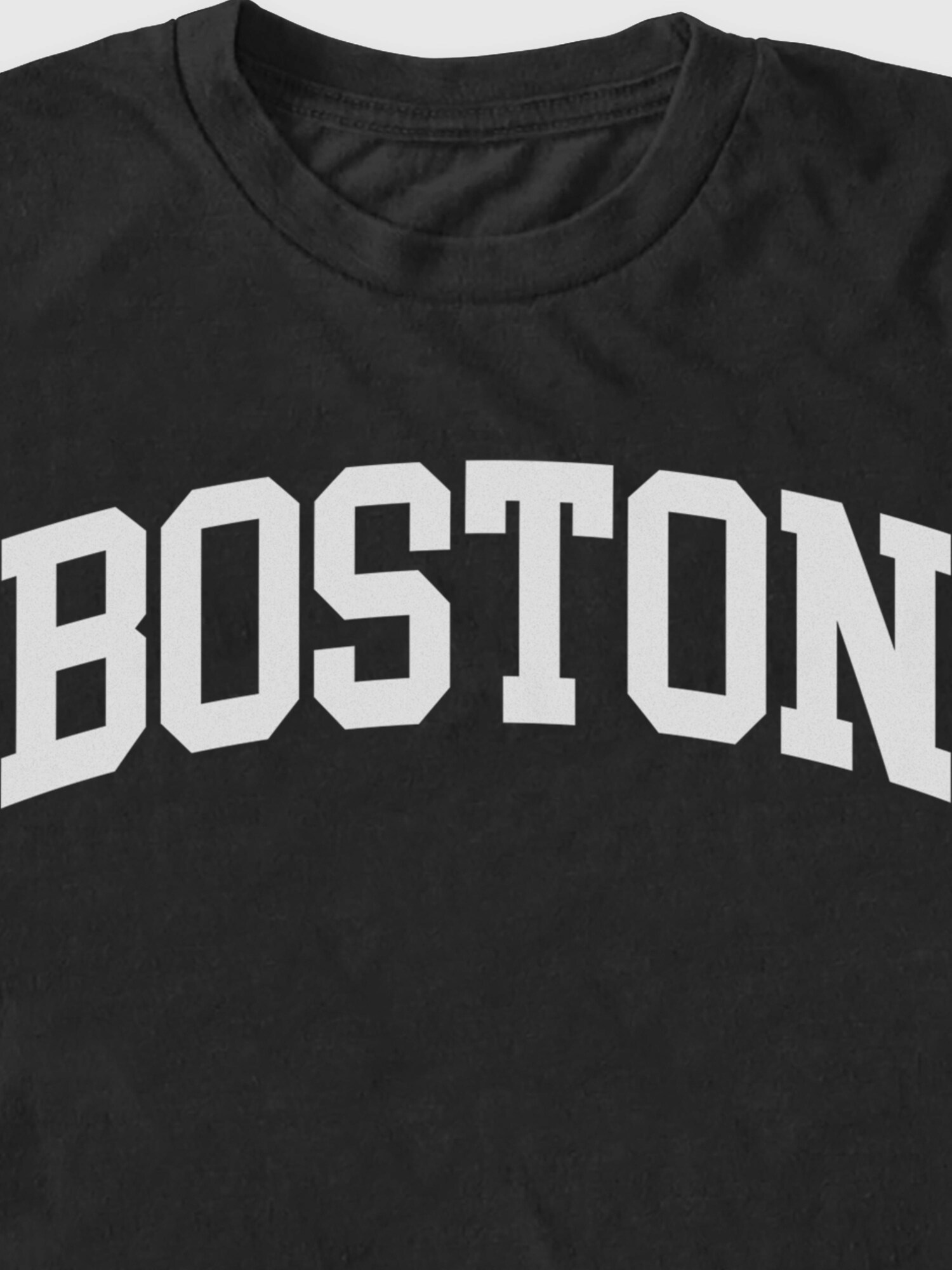 Мужская футболка Old Navy Boston Collegiate Graphic, цвет: Чёрный — фото 2