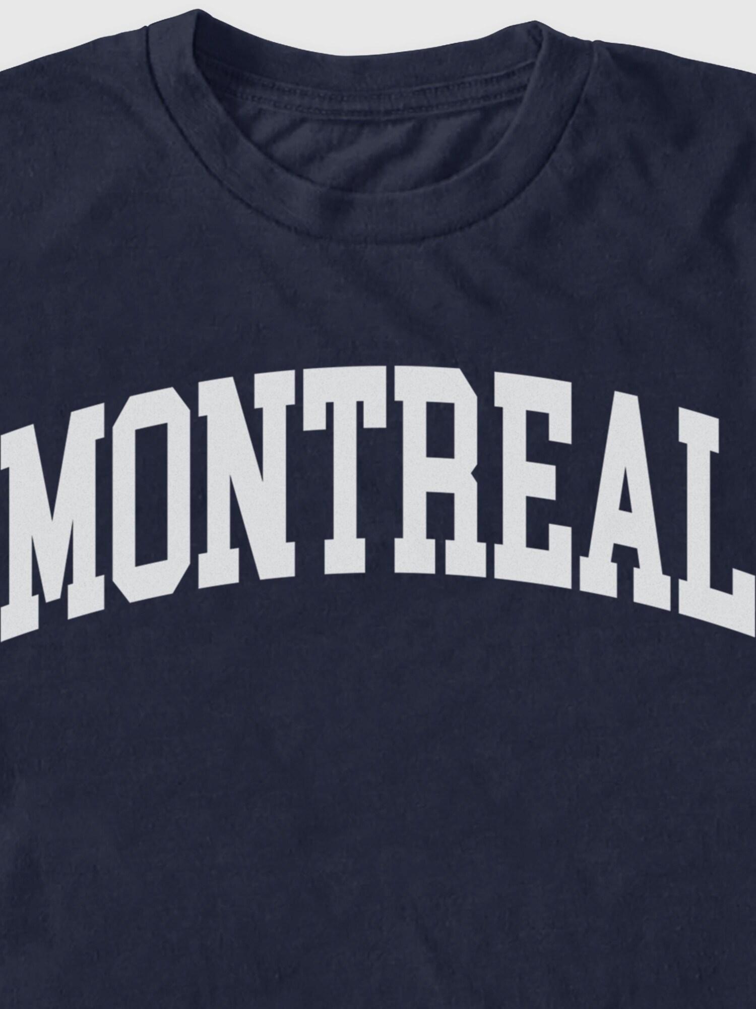 Мужская футболка Old Navy Montreal Collegiate Graphic, цвет: Тёмно-синий — фото 2