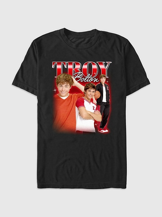 Image number 1 showing, High School Musical Troy Collage Graphic T-Shirt