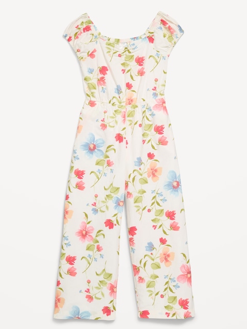Short-Sleeve Jumpsuit for Girls