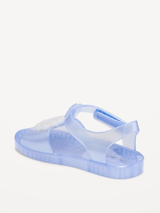 Image number 3 showing, Jelly T-Strap Sandals for Toddler Girls