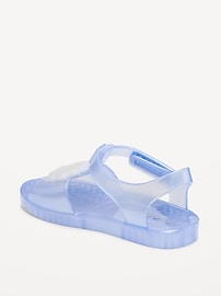 Image number 3 showing, Jelly T-Strap Sandals for Toddler Girls