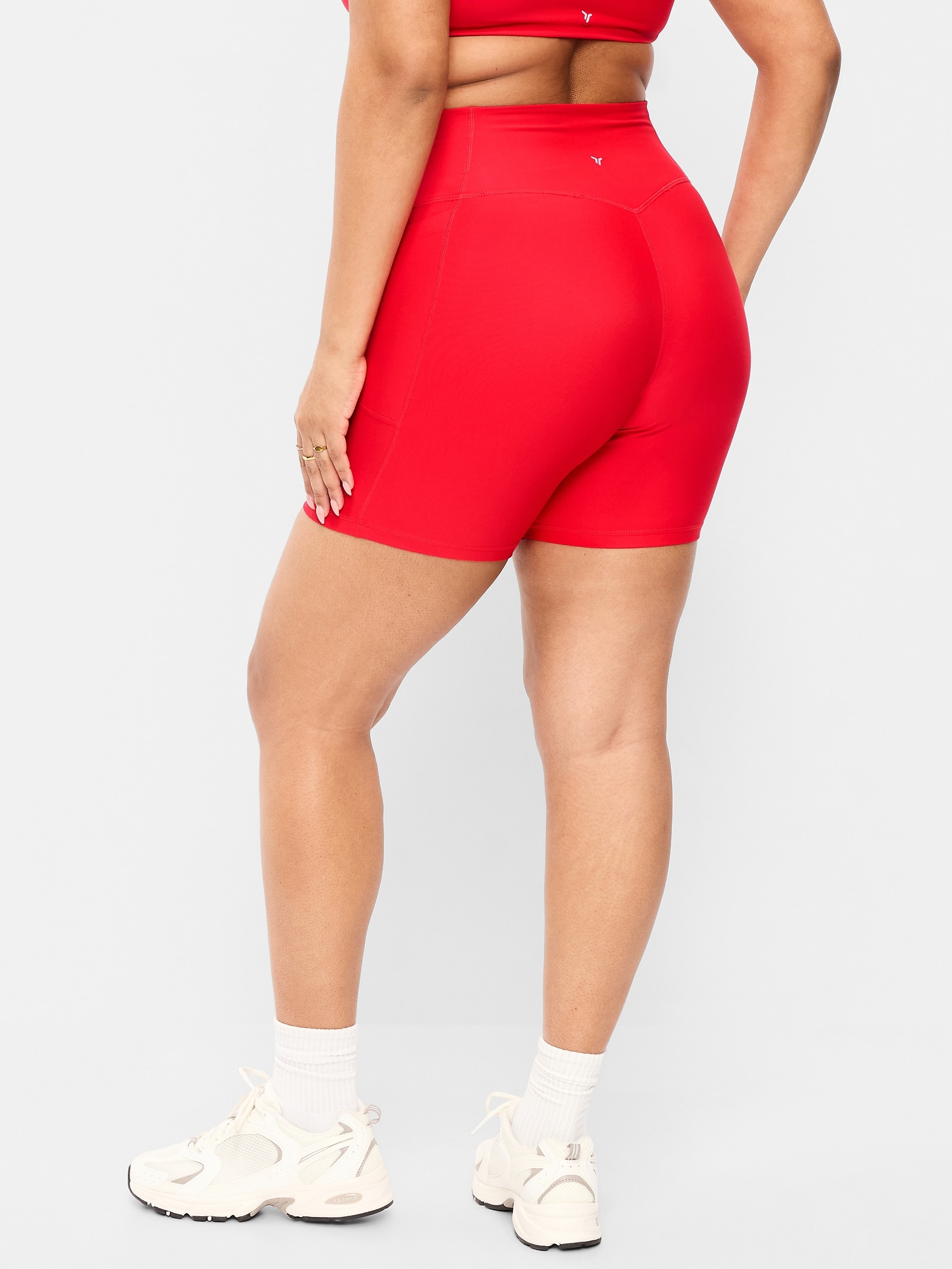 Extra-High Waisted PowerSoft Boundless Pocket Biker Shorts- 6-inch inseam