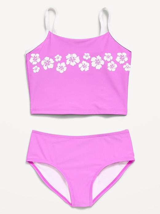 Image number 1 showing, Tankini Swim Set for Girls