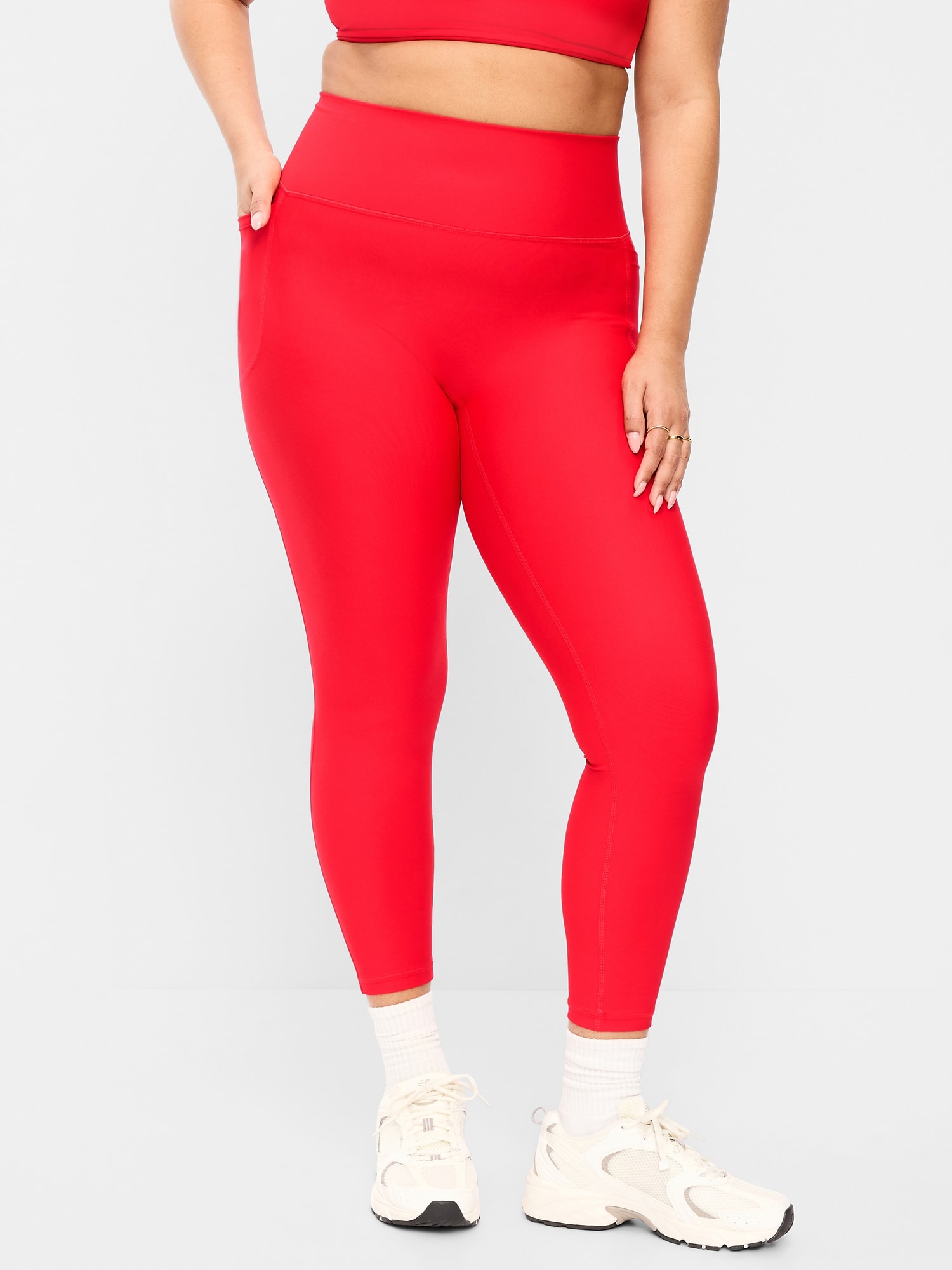 Image number 4 showing, Extra-High Waisted PowerSoft Boundless 7/8 Pocket Leggings – No Front Seam