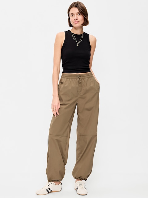 Lightweight Pull-On Parachute Pants