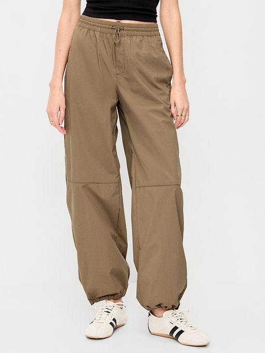 Image number 2 showing, Lightweight Pull-On Parachute Pants