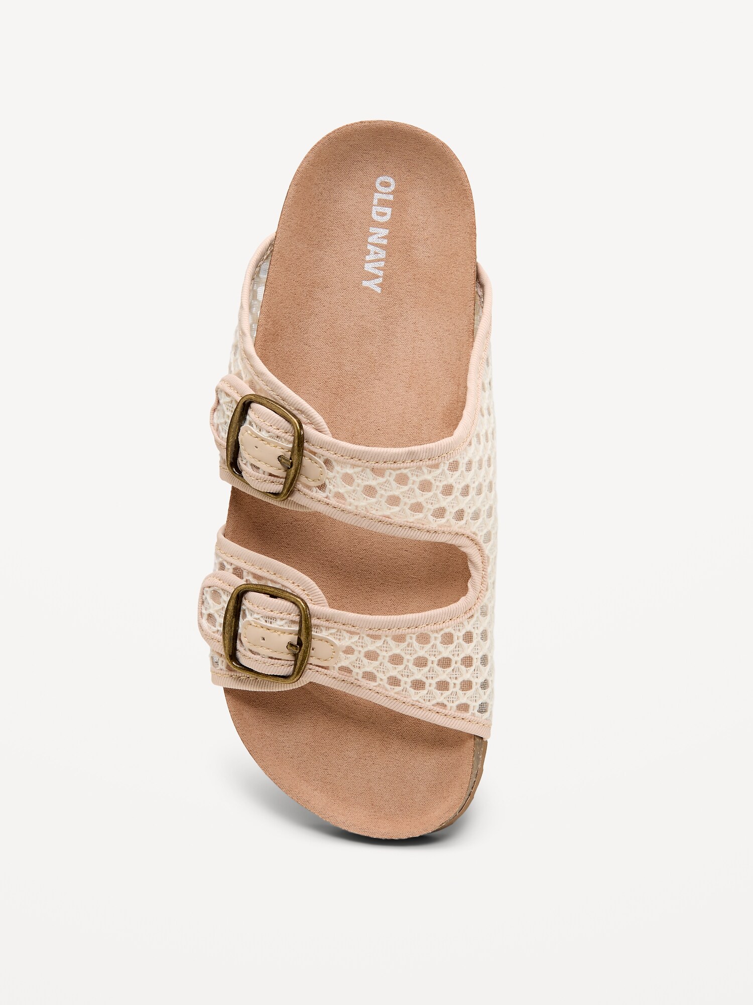 Double-Strap Slide Sandals for Girls
