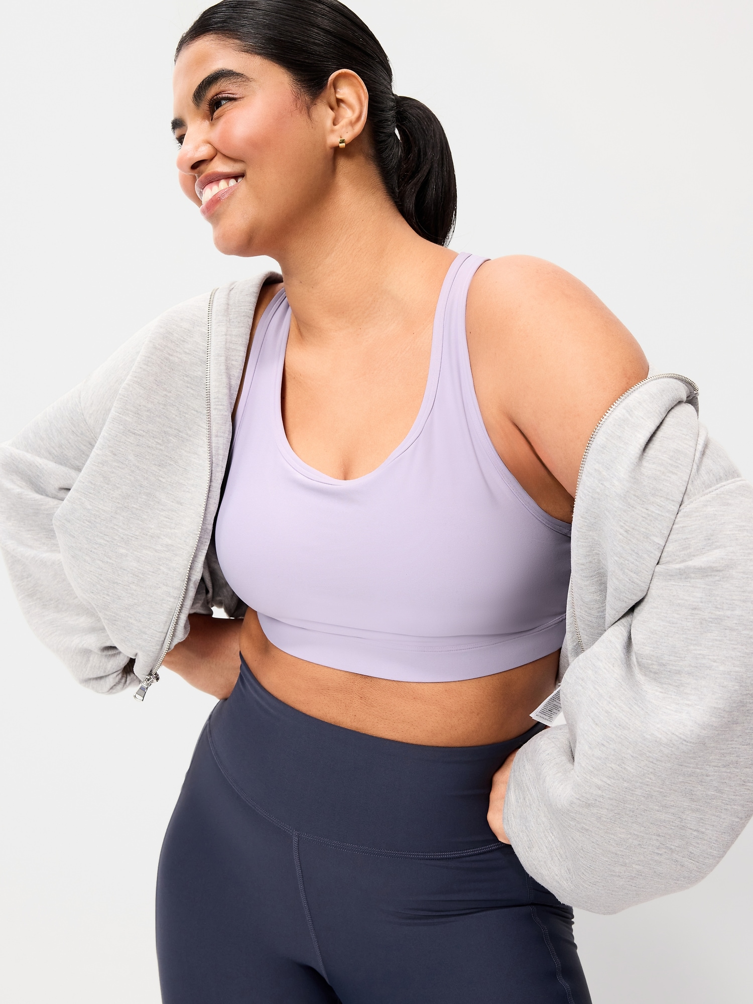 Medium Support PowerSoft Racerback Sports Bra