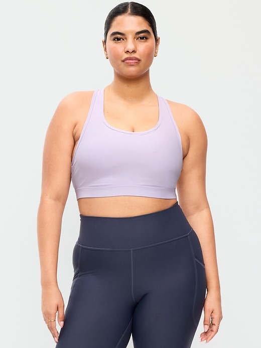 Image number 5 showing, Medium Support PowerSoft Racerback Sports Bra