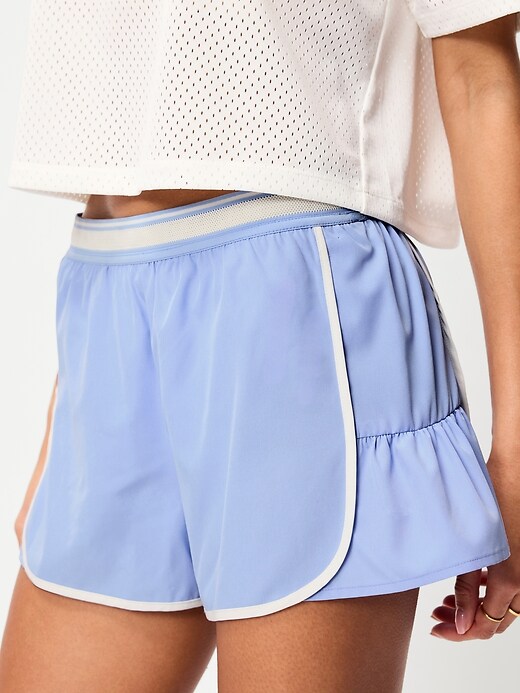 Image number 2 showing, Mid-Rise StretchTech Run Shorts -- 3-inch inseam