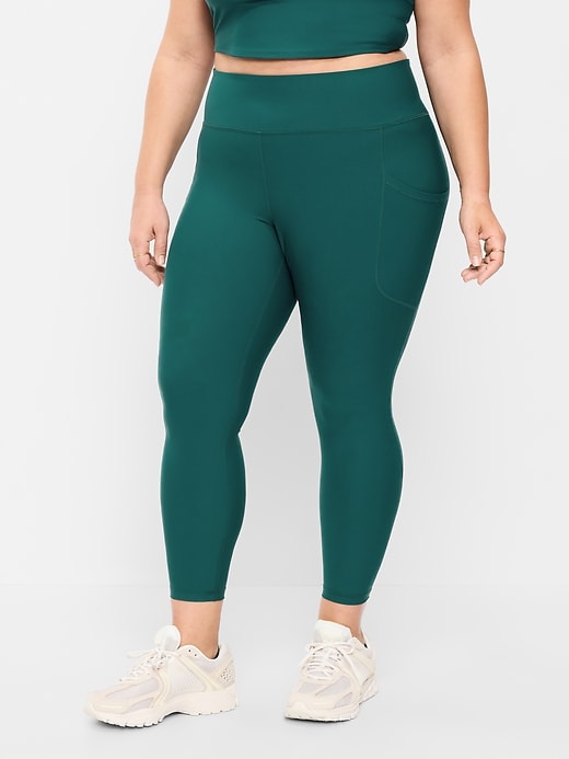 Image number 5 showing, High-Waisted PowerSoft 7/8 Pocket Leggings