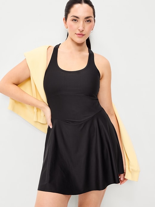 Image number 2 showing, PowerSoft Fit & Flare Athletic Dress