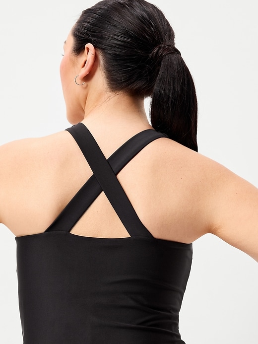 Image number 3 showing, PowerSoft Fit & Flare Athletic Dress