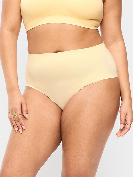 Image number 5 showing, High-Waisted No-Show Brief Underwear