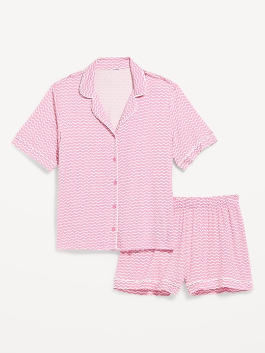 Image number 4 showing, Sunday Sleep Knit Jersey Short Set
