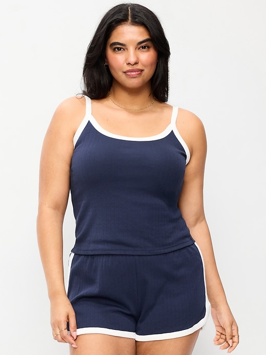 Image number 5 showing, Pointelle Cami Tank Top