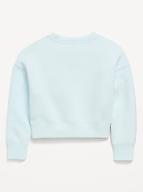 Image number 3 showing, Bounce Fleece V-Neck Sweatshirt for Girls