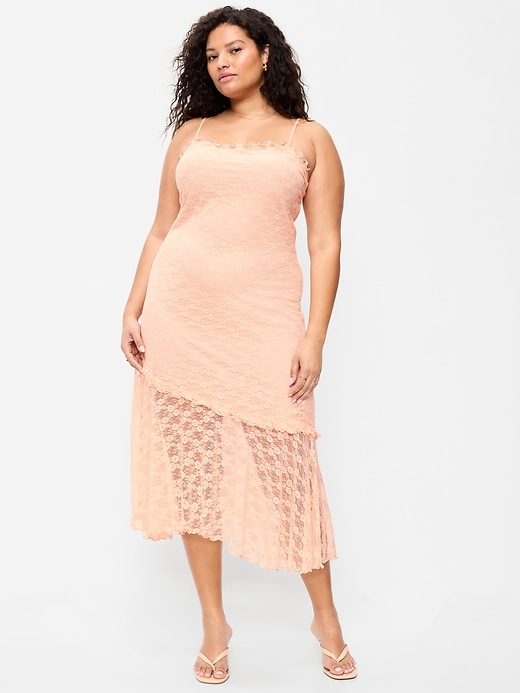Image number 5 showing, Fit & Flare Lace Midi Dress