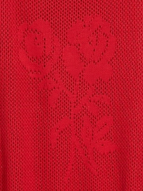 Image number 3 showing, Open-Weave Apron Tank Top