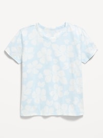 Image number 1 showing, Softest Printed Short-Sleeve T-Shirt for Girls