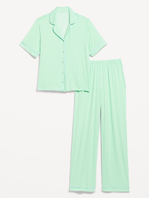 Image number 4 showing, Sunday Sleep Knit Jersey Pant Set