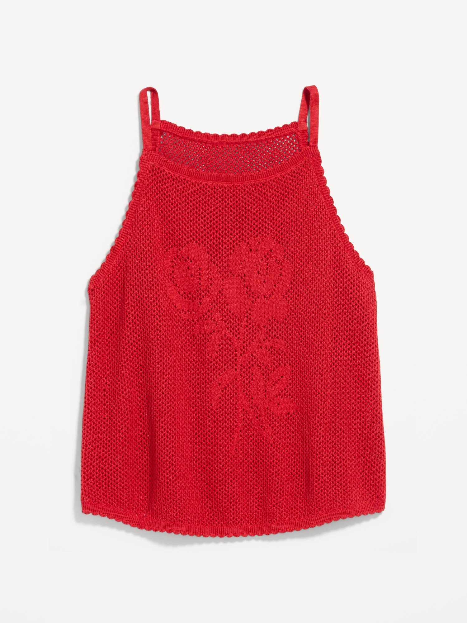 Open-Weave Apron Tank Top - image 4