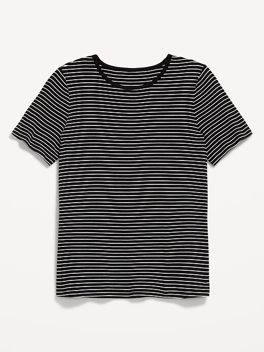 Image number 4 showing, Luxe Crew-Neck T-Shirt