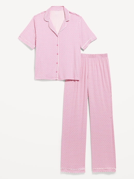 Image number 4 showing, Sunday Sleep Knit Jersey Pant Set