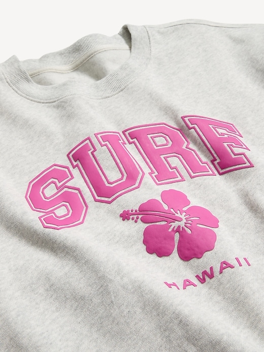 Image number 5 showing, SoComfy Oversized Crew-Neck Sweatshirt