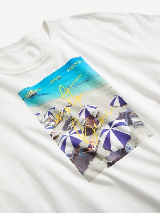 Image number 3 showing, Short-Sleeve Loose Graphic T-Shirt