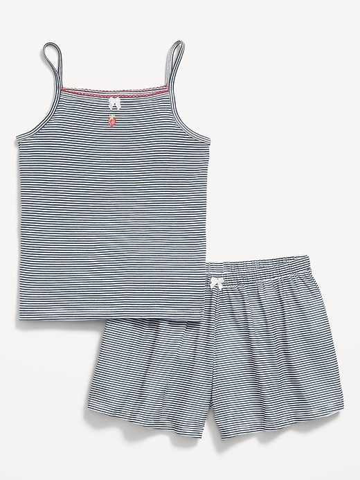 Image number 3 showing, Striped Pajama Cami and Shorts Set for Girls